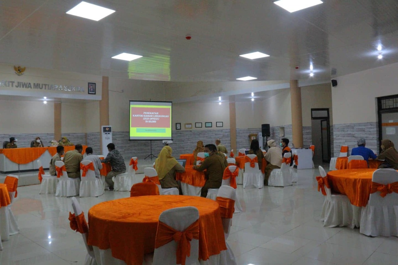 KUNJUNGAN TIM PENILAI ECO OFFCE DI RSJ MUTIARA SUKMA